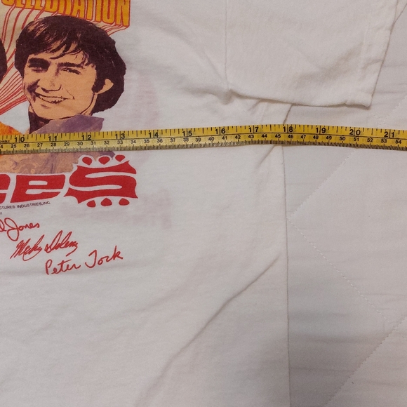 Original 1986 Monkees 20th Anniversary Tour T-shirt Lg - Picture 6 of 6